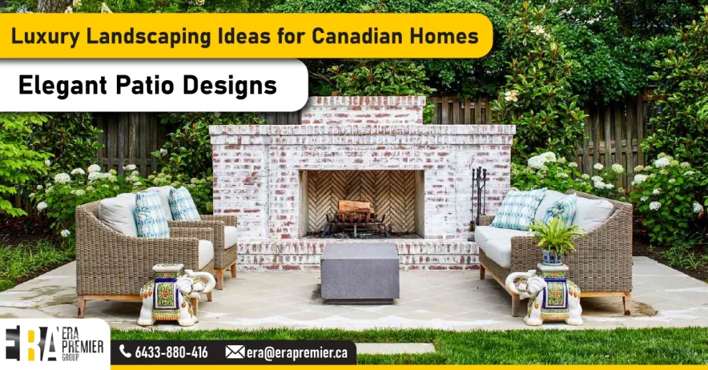 1. Elegant Patio Designs (Luxury Landscaping Idea)