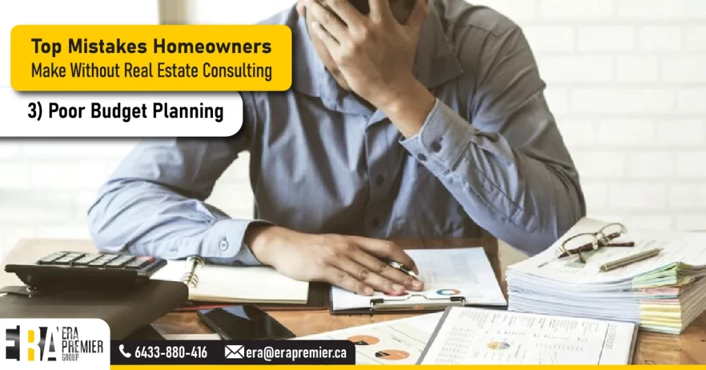 3) Poor Budget Planning