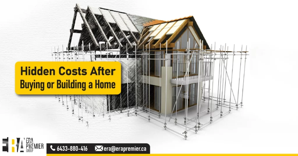 Hidden Costs After Buying or Building a Home