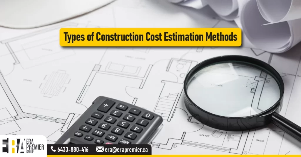 Types of Construction Cost Estimation Methods