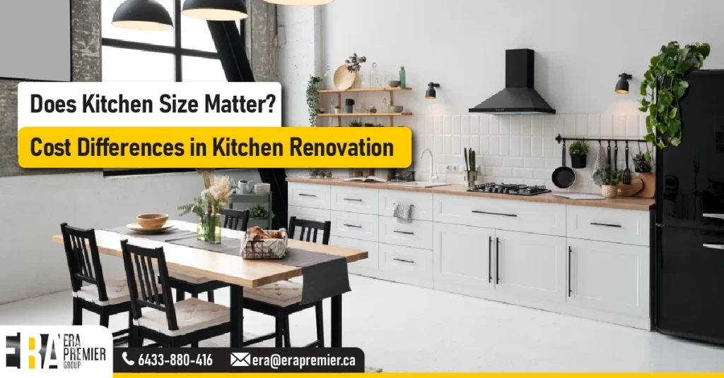 Does Kitchen Size Matter? Cost Differences in Kitchen Renovation